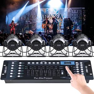 Controlador LED DMX 192 para escenario, controlador de luz para DJ, tablero mezclador de iluminación, consola, espectáculos de luz, controlador DMX512 para fiestas y discotecas - Product Image 3