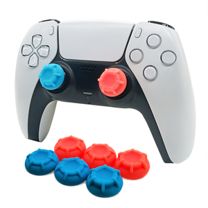 Personalizado para PS4 PS5 Thumb Grips Cap para PS5 Controller 3D Silicone Grip Cap para XBOX Gamepad Analaog Joystick - Product Image 4