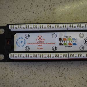 19'' 1U UTP Keystone Jack Telecom Communication <strong>Patch</strong> <strong>Panel</strong> Cat5e/cat6/cat6A <strong>PANEL</strong> - Product Image 5