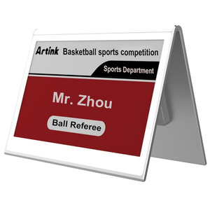 7,3-Zoll-<span class=keywords><strong>Wireless</strong></span> Smart Epaper-Bildschirm 4 Farben Office-Namensschild Eink Digital anzeige ESL-Tag-Visitenkarte mit E-Tinte