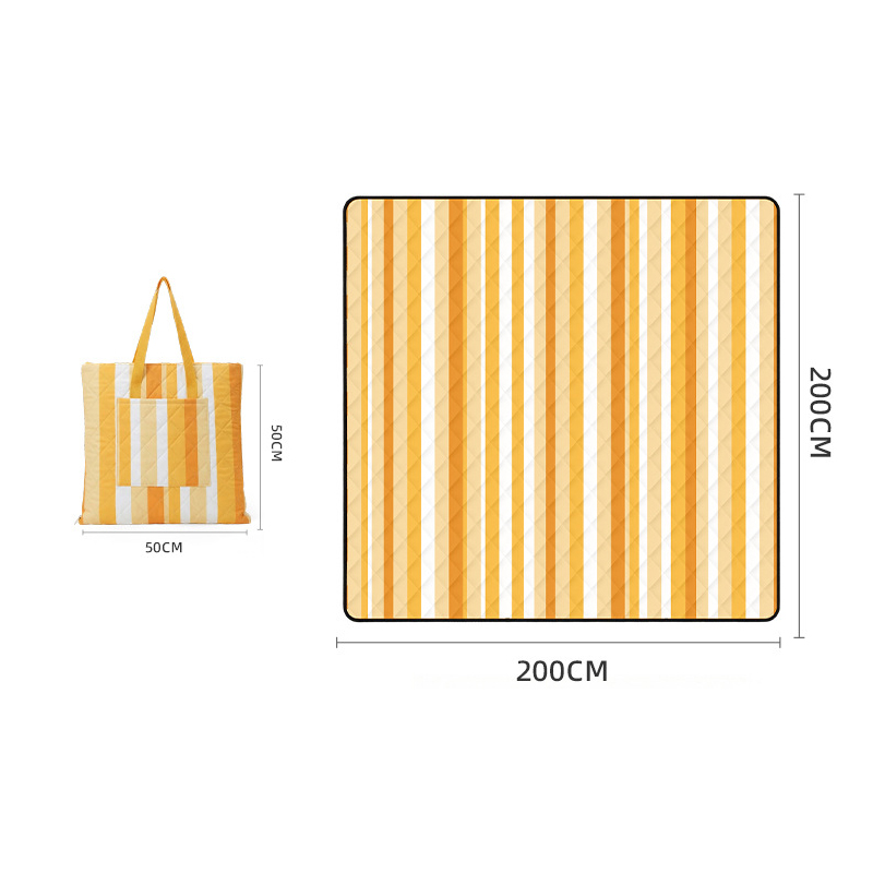 Yellow and white stripes