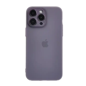 プレミアム超薄型ゴムコーティング電話ケースApple for iPhone 14 Pro Max精密カメラカバーアンチイエローバック携帯電話 - Product Image 4