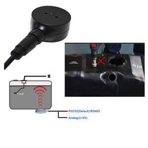 Sensor de nivel de combustible ultrasónico sin orificio de dibujo para gestión de monitoreo de combustible de flota - Product Image 6
