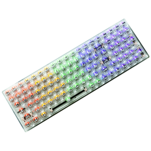 Teclado para juegos Teclado mecánico con cable Gaming USB 100 Keycaps Gamer Keyboard con teclado de oficina RGB - Product Image 1