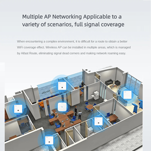 Universale soffitto montato wireless AP Poe 48V ruijie access point WiFi6 AP con controller di accesso wifi ap oem - Product Image 5
