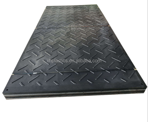 UHMWPE HDPE geçici zemin koruma matı inşaat için PE plastik 15/18/20mm kalın UV baskı CNC kesim için ışık - Product Image 5