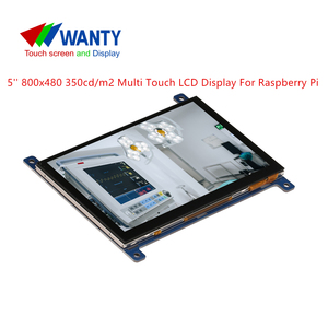 WANTY Custom 5 Zoll IPS 800x480 TFT LCD-Panel USB-Touchscreen-Display Raspberry Pi 3 Monitor - Product Image 6