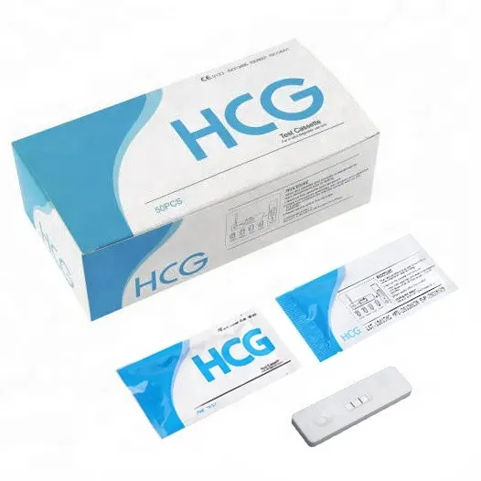 Cassette de test de grossesse précis, 1 pièce, bande de Test urinoir, pour usage domestique, vente en gros