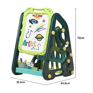 <strong>Kids</strong> Learning Painting Drawing Board <strong>Big</strong> Size with Color Box - Product Image 3