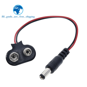 TZT 90 DC 9V spina di alimentazione a pulsante per Arduino Mega 2560 1280 UNO R3 132 9V fibbia della batteria - Product Image 2
