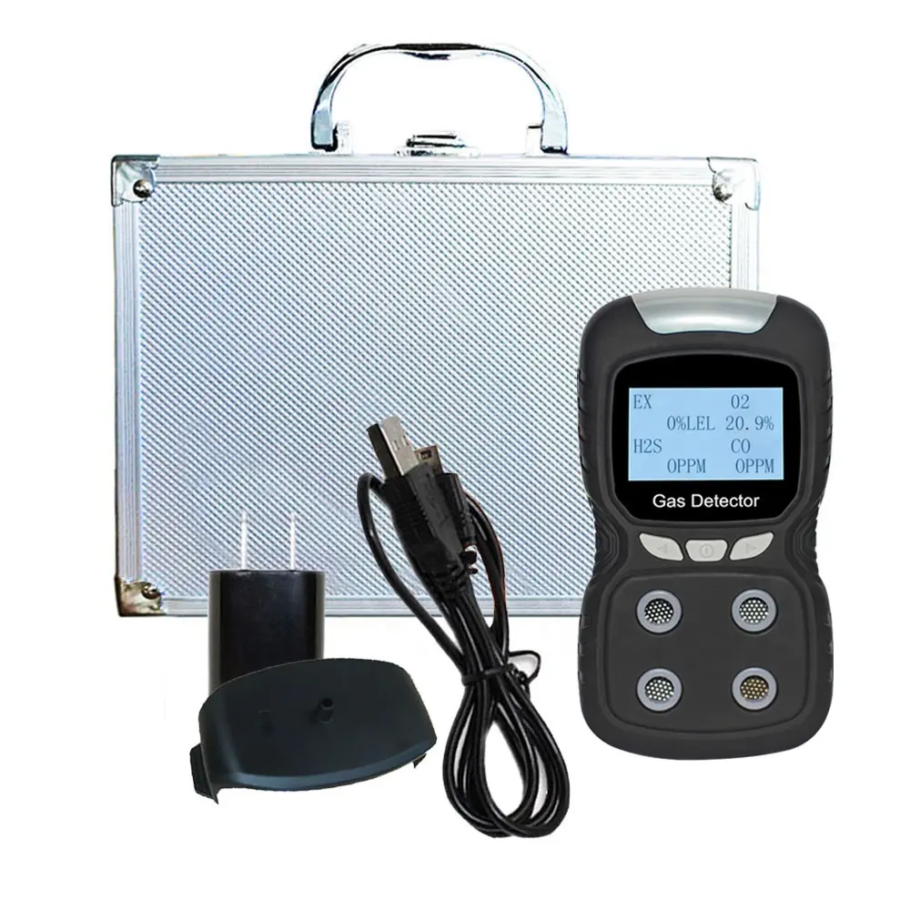 Manufacture CO H2S O2 Ex 4 Gases detektor Portable Multi Gas Detector mit Explosion-proof CNEX Certificate