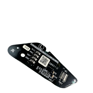 กระบังหน้ารถยนต์กระจกแต่งหน้า LED แบบกำหนดเองพร้อม PCB & PCBA ผลิตโดยผู้ให้บริการระดับมืออาชีพ - Product Image 1
