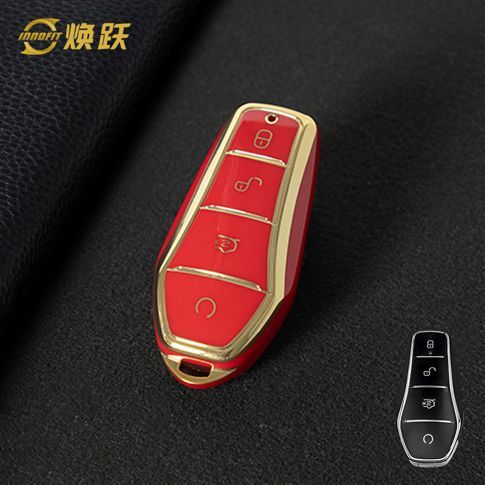 BYD1T1-Placage rouge-or