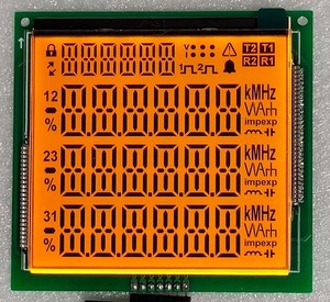 7-Segment-LCD-Modul Tn Benutzer definierte monochrome Solarenergie generator Beschilderung Batterie ladung Lades teuerung Bildschirm anzeige LCD - Product Image 6