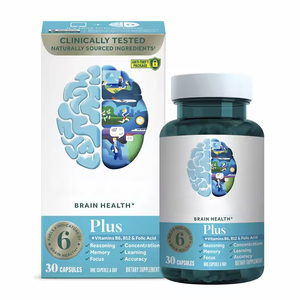 Hirne rgänzung für Gedächtnis vitamine B6,B12,Phosphat idyl serin 30 Kapseln - Product Image 2
