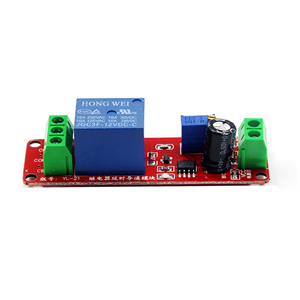 NE555 Trigger Timer Switch <strong>Delay</strong> Connect Module Adjustable Time <strong>Delay</strong> Relay With LED Indicator Board - Product Image 2
