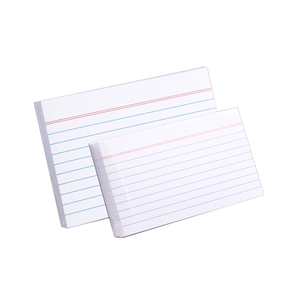 Le schede Foska ha governato 100 impacchettano le schede Note rivestite di bianco 180 le schede Flash GSM per studiare la presa di appunti e la lista delle cose da fare - Product Image 1