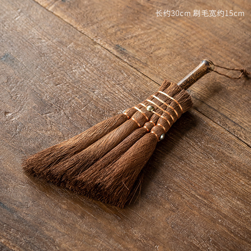 Brown Zizhu short handle big brown brush