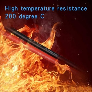 JZD UL3329 toptan özel uzunluk 10AWG 200 ° c anma endüstriyel ve otomotiv kullanımı için silikon tel LED aydınlatma - Product Image 5