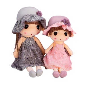 Wholesale OEM Cute 60cm Big Princess Doll for Girls Soft Stuffed Plush <strong>Toys</strong> Huggable Preschool Pals Rag Doll <strong>Toys</strong>