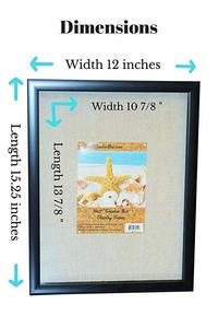 <strong>12x15</strong>&quot; Shadow Box Display <strong>Frame</strong>- Large Shadowbox Picture <strong>Frame</strong> - 3D Box Display <strong>Frame</strong>, Baby &amp; Sports Memorabilia, Wedding - Product Image 3