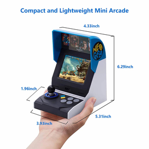 NEOGEO Mini Arcade International Version, 40 Pre-Loaded Classic SNK <strong>Games</strong>:The King of the Fighters / Metal SLUG and More - Product Image 4