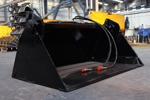 דלי 4-in-1 בעולם המתאים עבור מעמיסים מעמיסים צוברים המיועד לשימוש רב-תכליתי עם בולי אדמה ושלג - Product Image 4