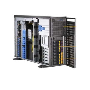 Siêu vi SYS-741GE-TNRT GPU tháp Máy Trạm Xeon Khả năng mở rộng E (LGA 4677) DDR5 2X 10gbe 8x3.5 "NVMe/SATA/SAS r2000w. - Product Image 5