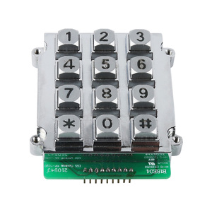 Teclado numérico de 12 teclas, teclado intercomunicador, teclado de sistema de control de acceso - Product Image 6