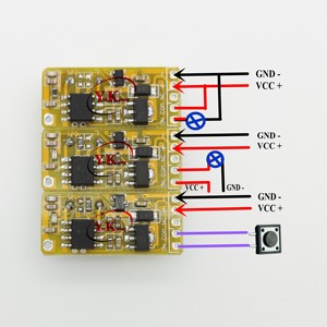 DC3V 3.7V 5V 6V 7V 9V 12V Mini Relè Interruttore di Potere Di Telecomando Senza Fili controller di Lampada A LED Micro Trasmettitore Ricevitore Sistema - Product Image 6