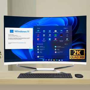 Factory Cheap All in One <strong>Computer</strong> I3 I5 I7 WIN 10 Full HD Monitor Desktop PC support graphics cards All In One PC - Product Image 1