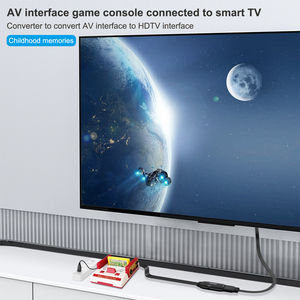1080P HDTV适配器，带RCA HDTV电缆3RCA CVBS复合音频视频，支持PAL NTSC，适用于PC PAL NTSC转换器，适用于PC - Product Image 6