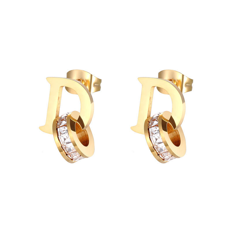Boucle d'oreille en or