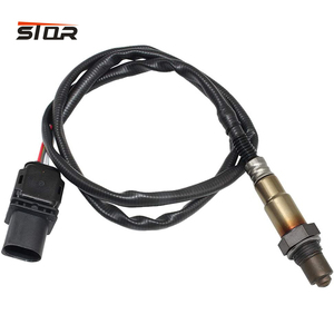 Sensor de sonda Lambda para coche Ford y Chevrolet, accesorio de medición de oxígeno con cable de 5 cables, compatible con automóvil modelo STQR 0258017025 0258017209 - Product Image 1