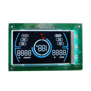 LCD-Anzeige kundenspezifisch Auto-Digital-LCD-Segment-LCD-Anzeige für Druckgerät