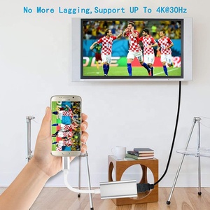 High Speed HDTV 1080P USB C USB-C Type-C Male to HDMI Female 4K Video Adapter Converter Cable for Smart Phone