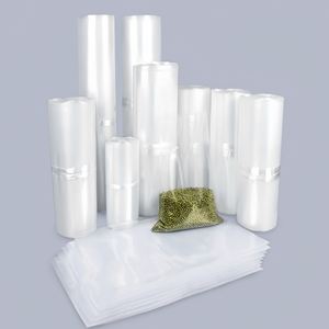 Wholesale Flat HDPE LDPE Poly Plastic Food <strong>Bag</strong> with Heat Seal Packaging Sizes Available