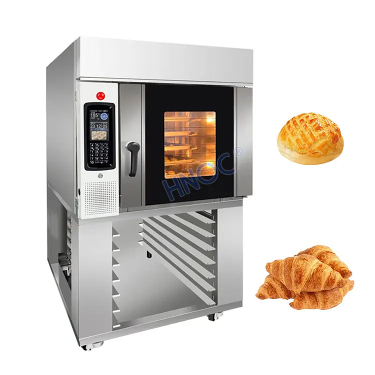HNOC Cheap 4d Bake Countertop Electric Hot Air Commercial Horno De Conveccion Convection Oven for Sale