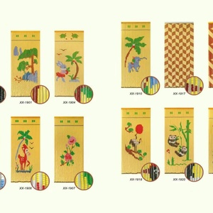 Handmade tùy chỉnh Cửa Rèm phân vùng màn hình hiên trang trí tre tua hạt Rèm cho phòng ngủ phòng khách dọc - Product Image 6