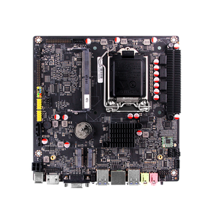 10th Gen Industrial Mini ITX DDR4 placa base Core I3 i5 i7 CPU de escritorio H510 M.2 2280 SSD (SATA) USB2.0/3,0 6COM 2Lan Mini-ITX - Product Image 2