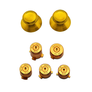 Per Controller Xbox 360 Kit Mod in metallo in alluminio levette levette Joystick proiettile analogico pulsanti guida ABXY sostituisci - Product Image 3