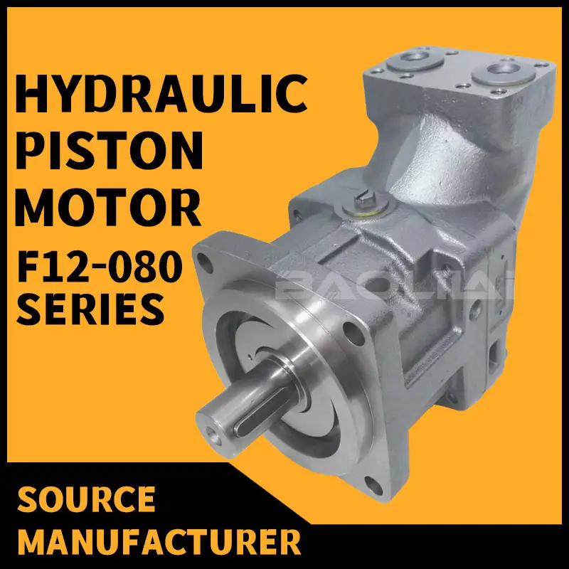 F12 Serie Axiale Hydraulische Motor F12-080 F12-080-MS-XV-X-255-000-0 Hydraulische Motoren Te Koop