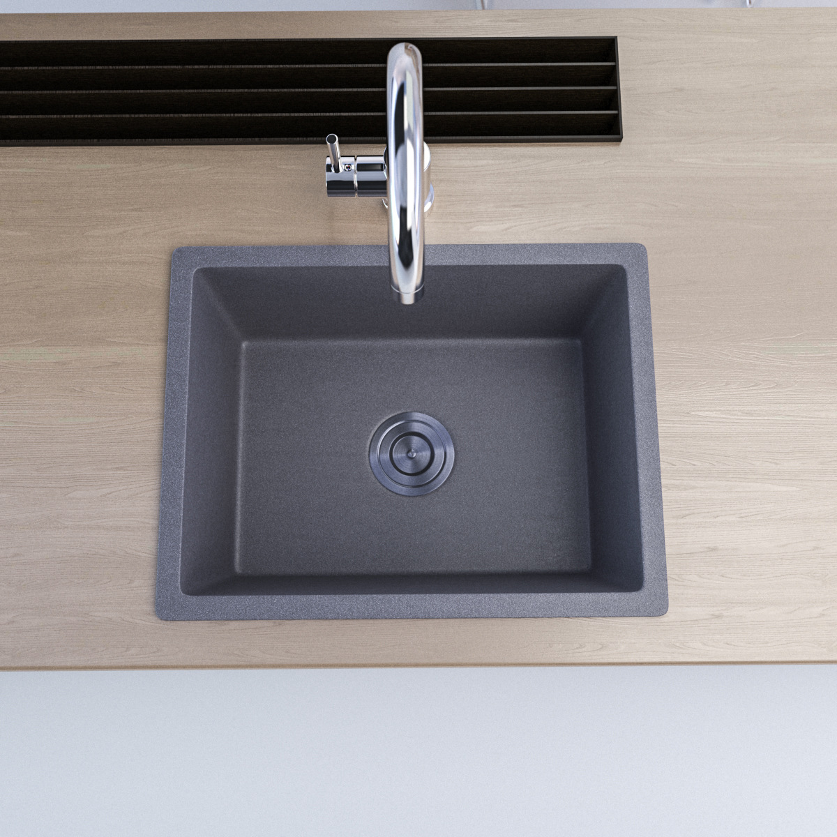 Gray (Sink+ drainer)