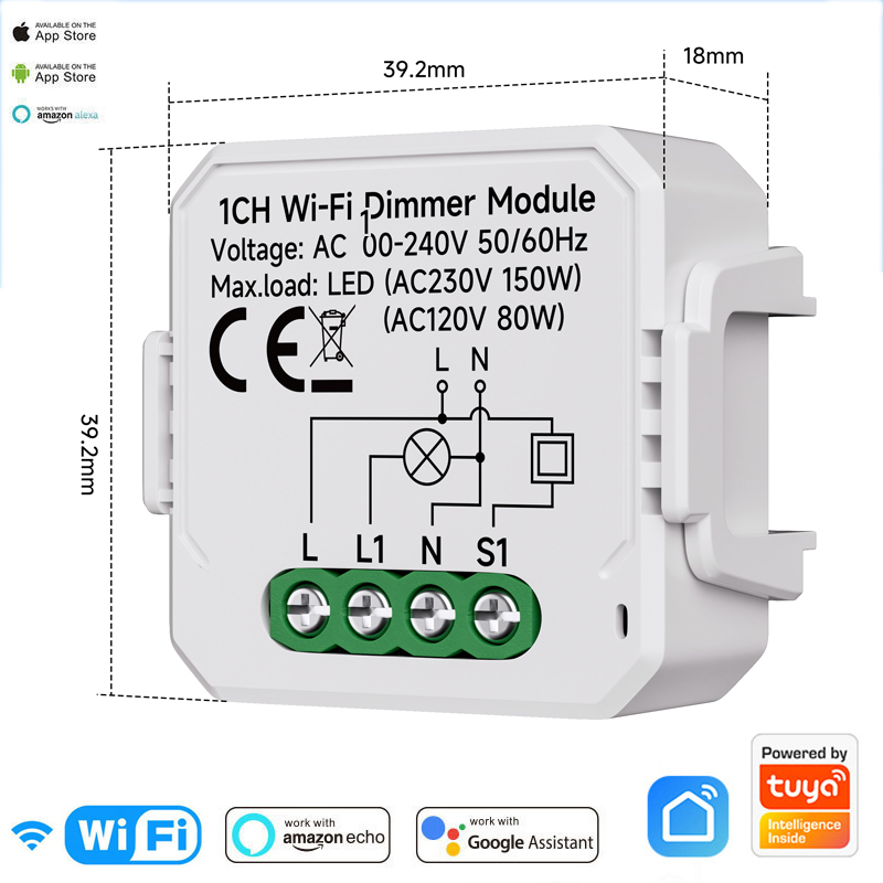 Cena wifi 1 gang