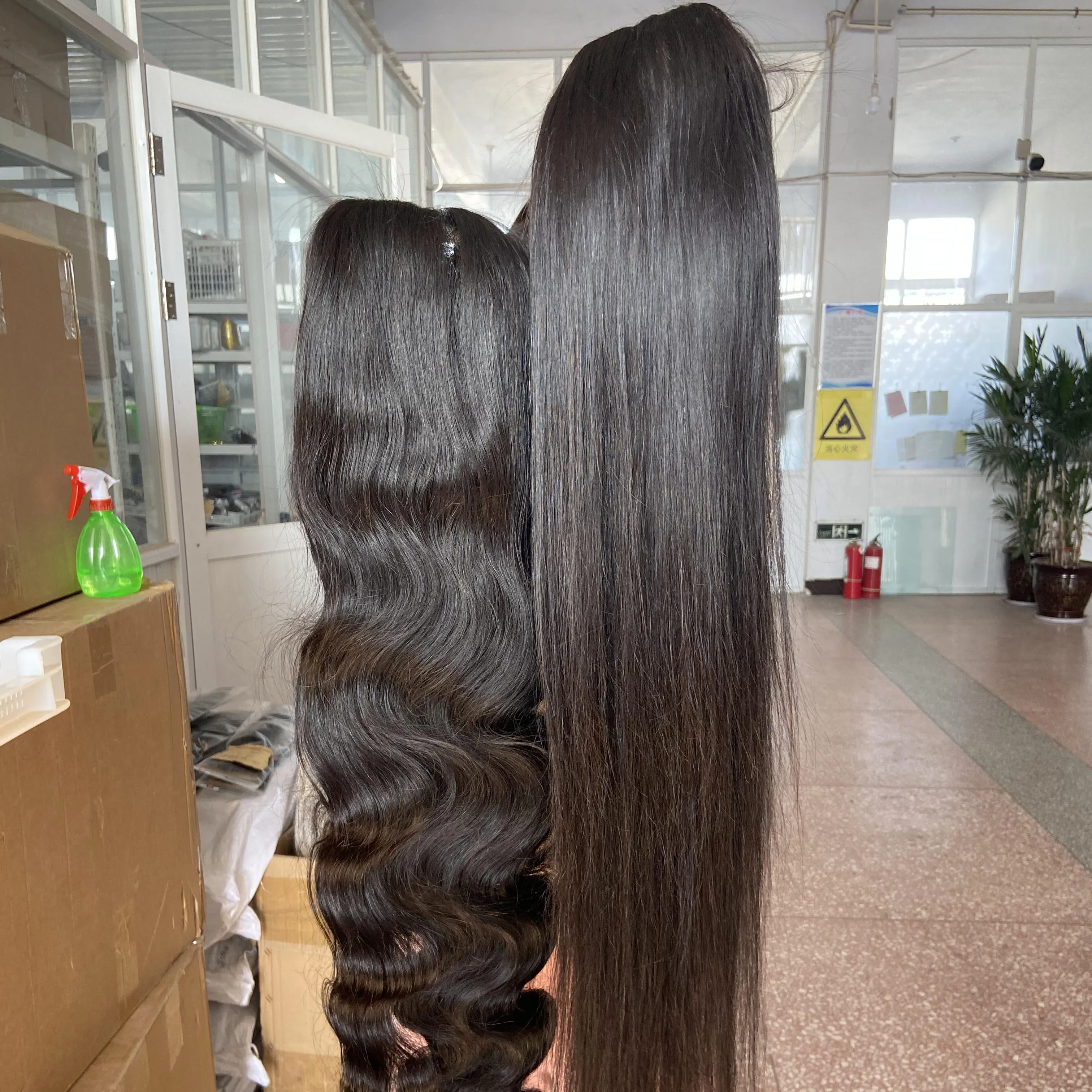 Parrucca frontale del merletto dei capelli allineata cuticola vergine indiana grezza a buon mercato all'ingrosso fornitori 5*5 parrucca di chiusura del merletto con capelli del bambino