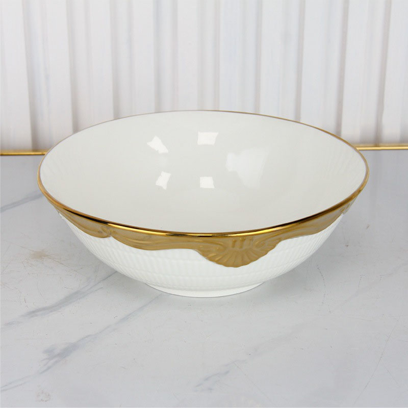 6 inch outer patterned round bowl