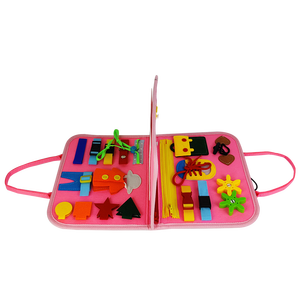Ebeveyn-çocuk aktivite oyuncak keçe meşgul çanta öğrenme kitabı mermaid tasarım meşgul kurulu bulmacalar oyunu yürümeye başlayan için 3-6 yaşında - Product Image 6