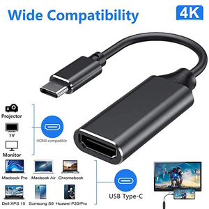 Adaptador USB tipo C a HDMI, Cable 4K, convertidor USB 3,1 HDMI - Product Image 6