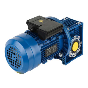 ML 801-0.55kw için sabit hız dişli kutusu şanzıman sonsuz dişli Motor redüktörü ile NMRV063 tek fazlı AC elektrik motoru - Product Image 2