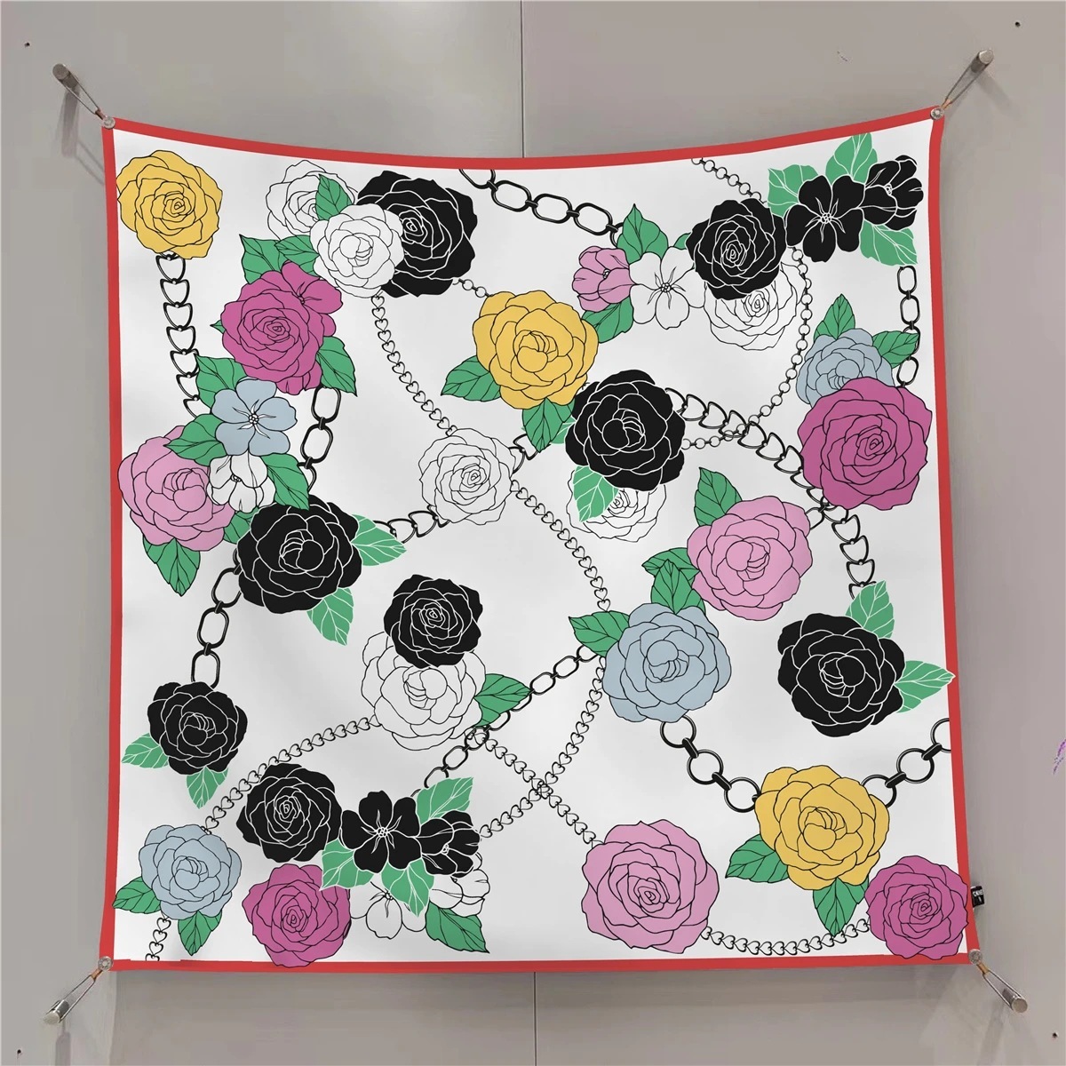 S1796 necklace rose flower